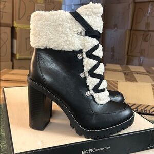 BCBGeneration Women Medium Palli Lace Up Ankle Boots